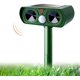 thumbnail image 2 of Repelente de animales con energía Solar, repelente ultrasónico de animales, Sensor de movimiento y luz intermitente, jardín de granja resistente a la intemperie para exteriores, 2 of 5