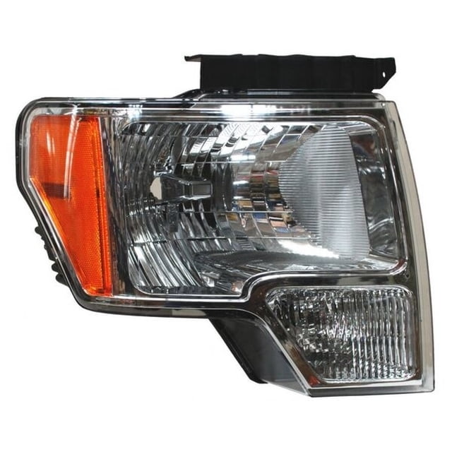 Faro Principal TYC Lobo 2009 A 2014 Ford LADO PASAJERO Fondo cromado