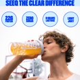 thumbnail image 2 of Proteína en polvo SEEQ Clear Whey Isolate 22 g Blue Razz, 2 of 9