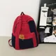 thumbnail image 2 of Mochilas informales de nailon sólido con compartimento interior y diseño de patchwork, de tapa blanda, 2024, bolsos de alta calidad para mujer, mochilas con cremallera, 2 of 5