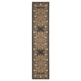 thumbnail image 2 of Oriental Weavers Masterpiece Area Rug - 1802B - 9'10" x 12'10" - in Navy/ Multi - Vintage Inspired, Stain Resistant, Family and Pet Friendly , Family, Dining, Living Room Rug, 2 of 3