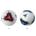 thumbnail image 4 of Balón de fútbol Advancent duradero talla 5 PVC suave blanco negro rojo, 4 of 6