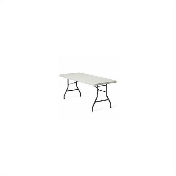 Global Total Office Lite Lift 72 Rectangular Folding Table Walmart Com Walmart Com