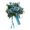 Blue#2, variant on Artificial Rose Wedding Bouquet for Bride Silk Bridal Bouquet with Hydrangea and Gypsophila Faux Flower Hand Tied Bouquet for Bridesmaids Wedding Ceremony Valentine's Day Home Decor