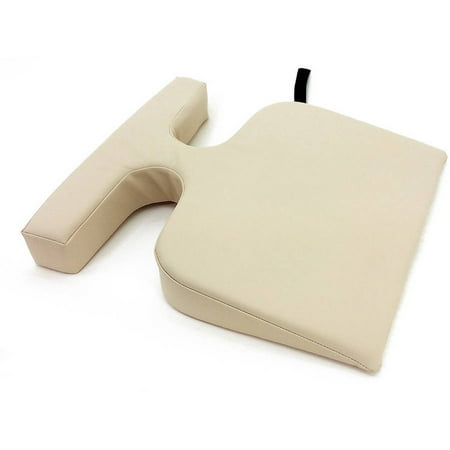 Royal Massage T-Wedge Cushion - Feminine Breast Bolster Pillow for Massage Therapy (Cream) 21" x 18" x 3.25" Cream