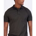 thumbnail image 4 of Real Essentials 3 Pack: Mens Short Sleeve Dry-Fit Collared Polo Shirt With Pocket - Active Casual (Available Big & Tall), 4 of 7