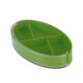 thumbnail image 6 of Unique Bargains 1 Pc 4 Grids Rotating Lid Pill Case Durable for Travel Green, 6 of 6