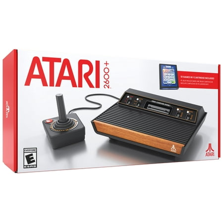 Atari Official 2600+ Console & Joystick - HDMI Output - Includes 10 Games