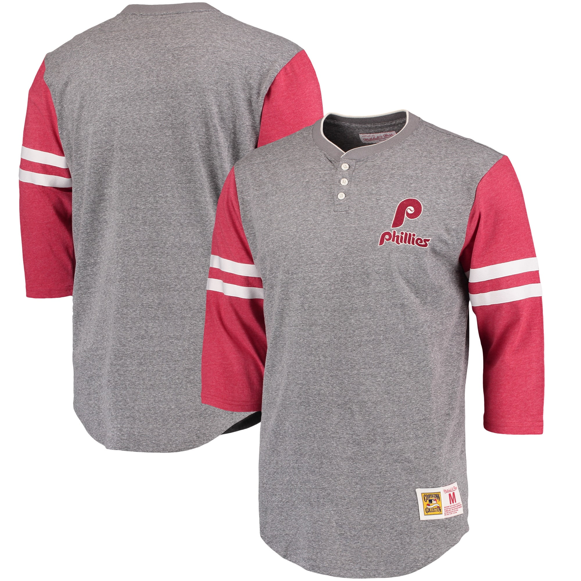 phillies 3 4 sleeve shirts