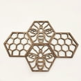 Festival Honeycomb Wooden Placemat Insulation Pendant Purpose Crafts festival-honeycomb-wooden-placemat-insulation-pendant-purpose-crafts