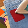 thumbnail image 5 of 26Pcs Iron-On Patches for Clothing Repair, Assorted Colors & Shapes Fabric Mending Kit with Denim, Twill & Cotton, No-Sew Heat Press Adhesive Patch for Jeans and DIY Crafts,3.7" x 4.9", 5 of 6