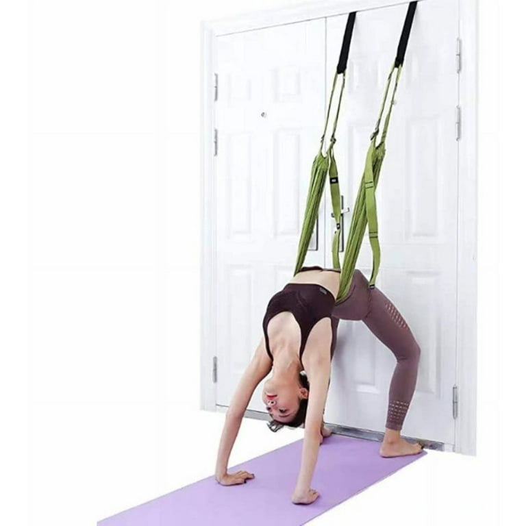 FYCONE Aerial Yoga Swing Set Yoga Hammock/Sling Kit - Antigravity Ceiling  Hanging Sling for Beginners & Kids 