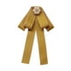 thumbnail image 4 of Broche de lazo con lazo, broche de cuello de moda para mujer, elegante corbata de cuello amarillo, 4 of 9