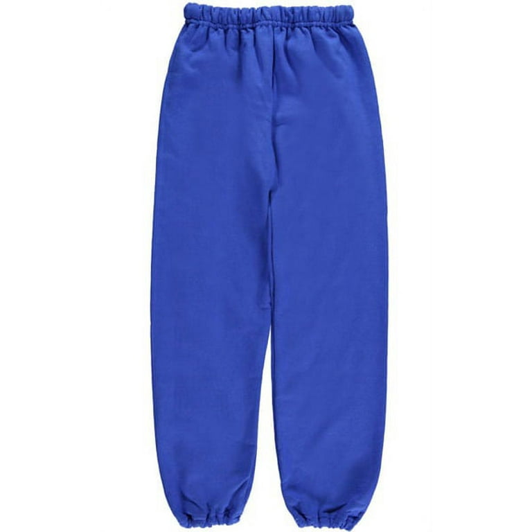 Girls royal blue joggers hot sale