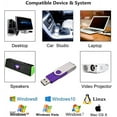 thumbnail image 6 of 5 Pack 32GB USB 3.0 Flash Drives Memory Stick USB3.0 Thumb Drives 32GB 5PCS, Black, 6 of 7