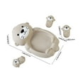 thumbnail image 4 of Qocolhg Bath Toys For Toddlers 1-3, 1 Mother Otter and 3 Baby Otters Cute Floating Pool Toys, Easy to Clean Stackable Rubber Bath Tub Toys for Toddlers Playing While Washing, Christmas Toys Clearance, 4 of 7