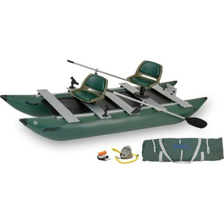 Sea Eagle 375FC FoldCat Inflatable Pontoon Boat Deluxe