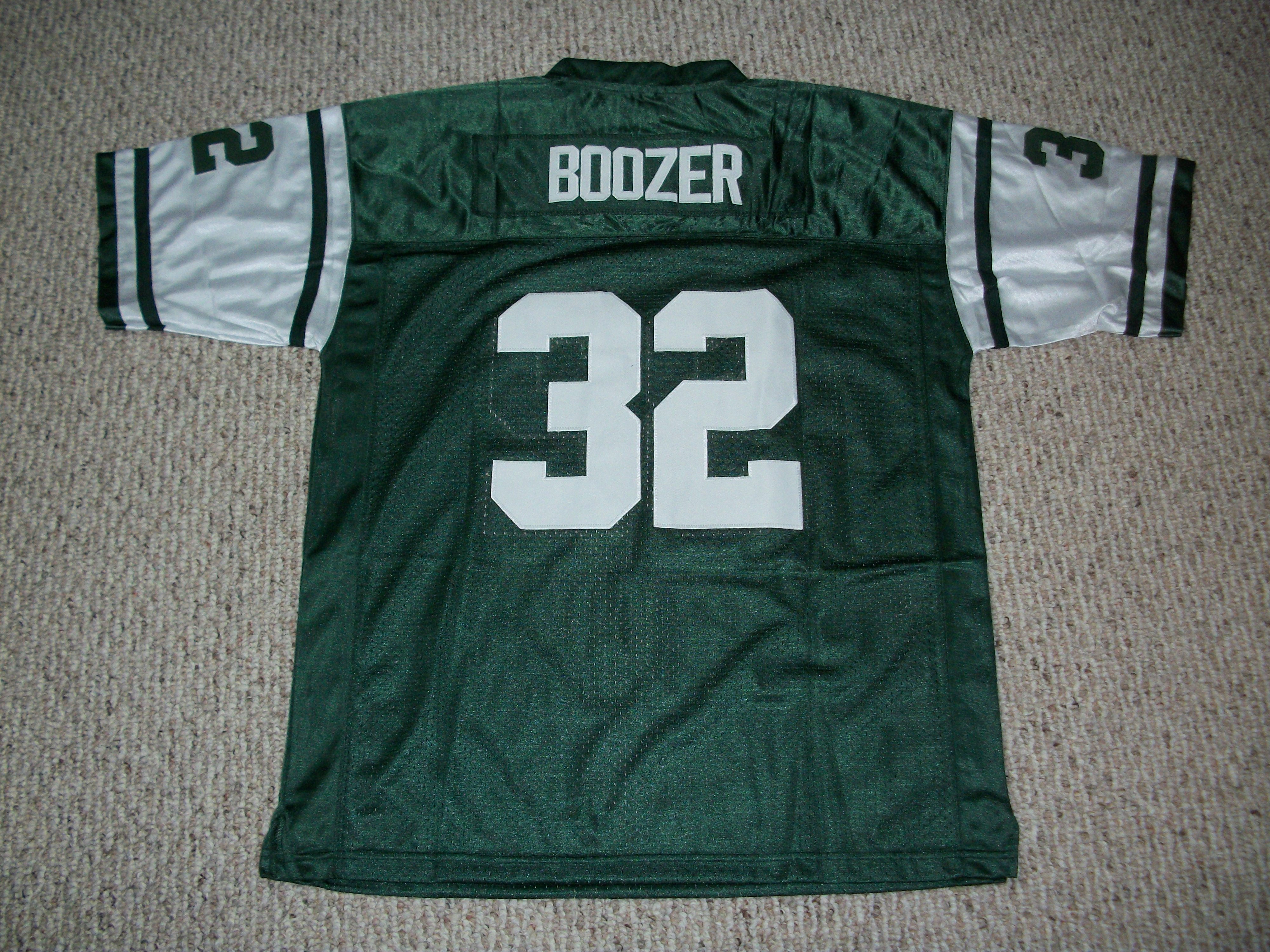 Unsigned Emerson Boozer Jersey #32 New York Custom Stitched Green Football  New No Brands/Logos Sizes S-3XL 