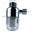 thumbnail image 3 of Purificador de agua doméstico con frente de acero inoxidable, calentador de agua, lavadora, filtro de inodoro, escala FOF y fabricante de purificación de agua Especial, 3 of 6