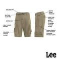 thumbnail image 3 of Lee mens Dungarees New Belted Wyoming Cargo Shorts, Russet, 40 US, 3 of 4