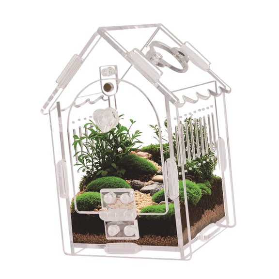 Sinyiin Small See Through Pet Cage With elegant And Quick arrange Reptiles Supplies Acrylic Breeding Box