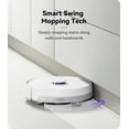 thumbnail image 5 of Restored NARWAL Freo Robot Vacuum and Mop Comb, Washing & Drying, Dirt Sense Ultra Clean, Auto Add Cleaner, LCD Display, Smart Swing, Arcuate-Route, WiFi, APP Control, White, 5 of 8