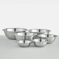 thumbnail image 4 of Brightware Stainless Steel Mixing Bowl Set of 6 – Silver, 4 of 7
