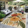 thumbnail image 4 of 1PC Floral Patterned Area Carpet Local Carpet, Lightweight Washable Easy-to-Tidy Carpet Mat Festival Gift, Suitable for Bedroom, Living Room, Dining Room, Office, Foyer, Room Accessones, 4 of 8