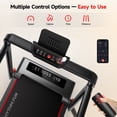 thumbnail image 4 of RHYTHM FUN Walking Pad with Incline, Foldable Walking Pad Treadmill with Handle, No Assembly Required & 300 lbs Capacity for Home & Office, 4 of 9