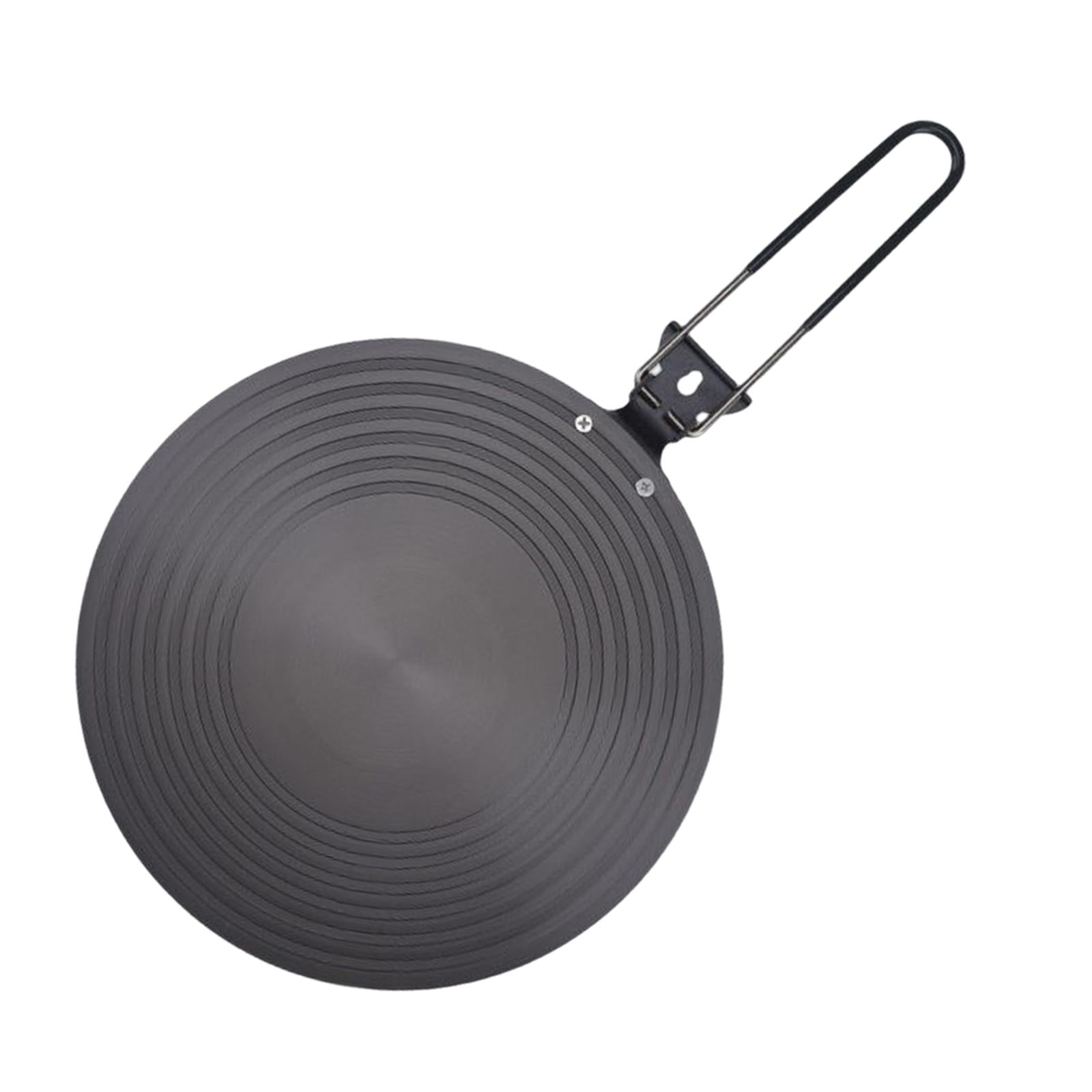 Fiocias Foldable Gas Stove Heat Spreader Plate, Double Sided Non-Slip Dish Pan Induction 28cm