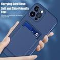 thumbnail image 3 of Luxury Silicone Wallet Phone Case For iPhone 12 13 14 Pro Max Case For iPhone 11 Pro Max Shockproof Protection Cover Accessories, 3 of 5