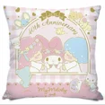 thumbnail image 5 of Funda de almohada de Sanrio con estampado de dibujos animados de Kuromi, bonita funda de cojín con forma de corazón para sofá, dormitorio, mesita de noche, cojín para la cintura del coche, 5 of 5