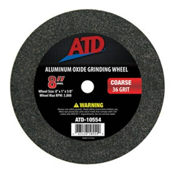ATD Tools 10554 Replacement 8" Coarse Grit Grinding Wheel ATD-10554