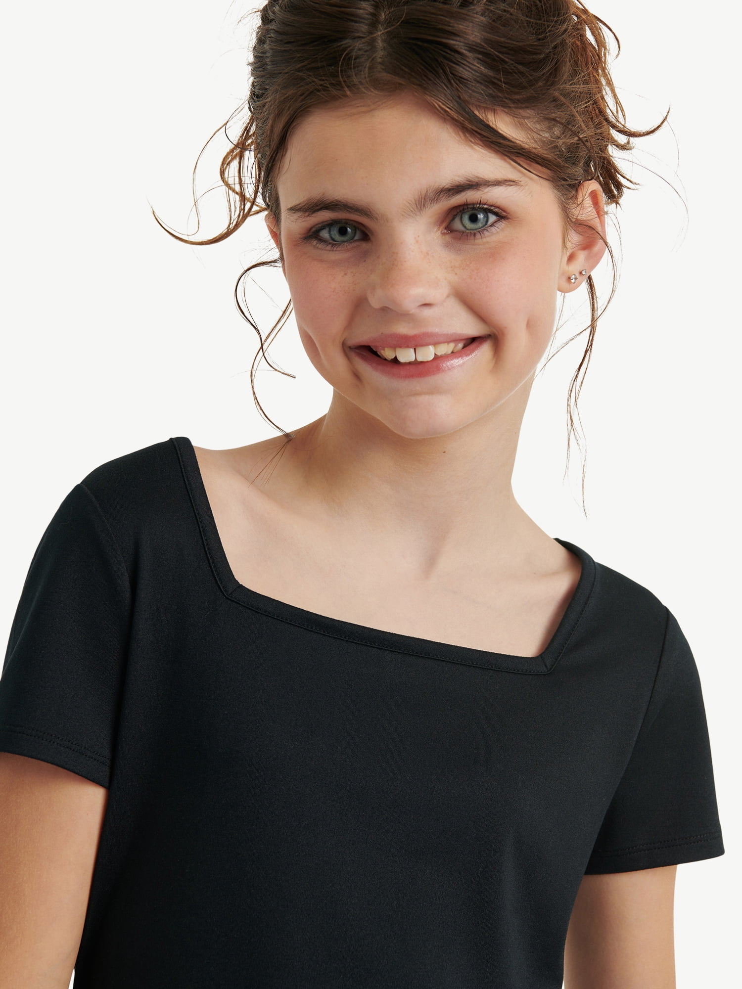 Justice Girls Mesh Hem Tulip Short Set, Sizes XS - XLP