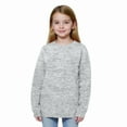 thumbnail image 2 of Garbnen Long Sleeve Shirts for Girls Crewneck Light Gray Juniors Shirts for Teen Girls Trendy Basic Fall Preppy Clothes Teen Girls 9-10 Years, 2 of 6