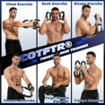 thumbnail image 3 of Entrenador de brazos y pecho Cotftr Twister ajustable de 9 a 27 kg, color azul, 3 of 7