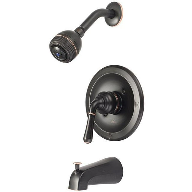 Accent P-2340T-MZ Single Handle Tub-Shower Trim Set - Moroccan Bronze