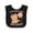 Black and White, variant on Inktastic Beary First Birthday 2026 Teddy Bear Boys or Girls Baby Bib