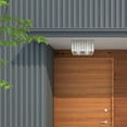 thumbnail image 3 of Livex Lighting - Greenwich - 4 Light Outdoor Flush Mount in Industrial Style -, 3 of 9