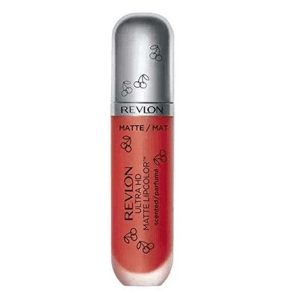 Revlon Ultra HD Matte Lipcolor, Scented - 510 Cherry Liscious