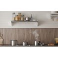 thumbnail image 7 of Danolapsi，Stainless steel shelf with backplate 12 "x 72", 260 pounds, certified by the National Science Foundation for use in restaurants, laundry rooms, kitchens, and garages, 7 of 7