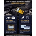 thumbnail image 4 of MOTOPOWER Car OBD2 Code Reader OBD2 Scanner Engine Fault Code Reader Car Diagnostic Scan Tool, 4 of 16