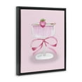 thumbnail image 3 of Stupell Industries Coquette Strawberry Cocktail Black Framed Floater Canvas Wall Art design by Nina Jacobs, 31 x 25, 3 of 9
