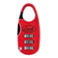 thumbnail image 1 of Candado Combinación Digital Maletero 20mm Rojo L21m20pt Lock Lock L21M20PT, 1 of 3