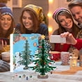 thumbnail image 3 of Countdown Sets Advent Calendar 2024 24 Day Christmas Countdown DIY Wooden Tree Featuring 36 Ornaments Ideal for Christmas and Holiday Decorations, 3 of 5