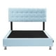 thumbnail image 2 of Box Base Cama Matrimonial + Cabecera Catania Dicasa Azul Cielo, 2 of 8