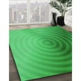 thumbnail image 3 of Ahgly Company Machine Washable Indoor Rectangle Transitional Neon Green Area Rugs, 2' x 4', 3 of 7