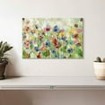 thumbnail image 2 of Elephant Stock Springtime Meadow Flowers Ii Wall Art - Horizontal Canvas Wall Art - Living Room Wall Decor - Abstract Canvas - Gray And Brown Decor By Silvia Vassileva - 12" x 8", 2 of 8