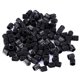 thumbnail image 5 of Tapas de vástago de válvula de neumático de rueda de camión de motocicleta de coche de bicicleta de coche de plástico negro 100 piezas Tapas de vástago de válvula de neumático Tapas de vástago de válv Amonsee No, 5 of 5