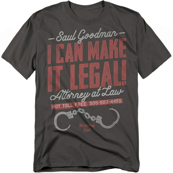 Breaking Bad T-Shirt Make It Legal Unisex Graphic Tee For Men & Women
